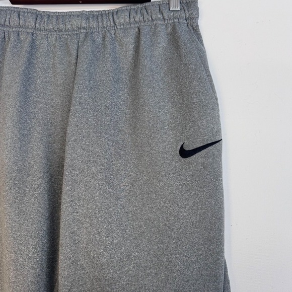 Nike Dri Fit Mens Athletic Pants Medium Gray Track Jogger Sweatpants - Picture 5 of 9